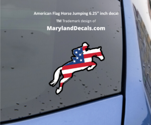 American Horse car decal
