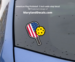 American Pickleball decal