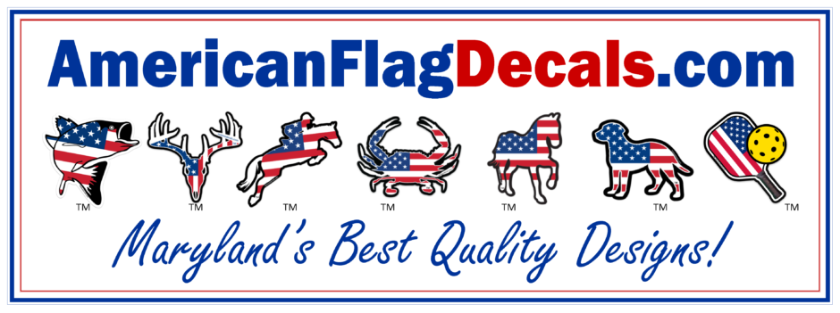 American Flag Decals Car Stickers
